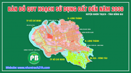 Link tải bản đồ huy hoạch huyện Nhơn Trạch 2030