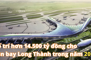 Bố trí hơn 14.500 tỷ đồng cho Sân bay Long Thành trong năm 2021