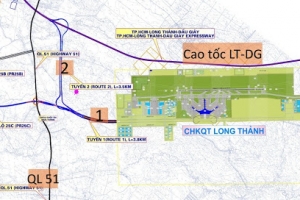 Nhiều phương án kết nối giao thông cho sân bay Long Thành