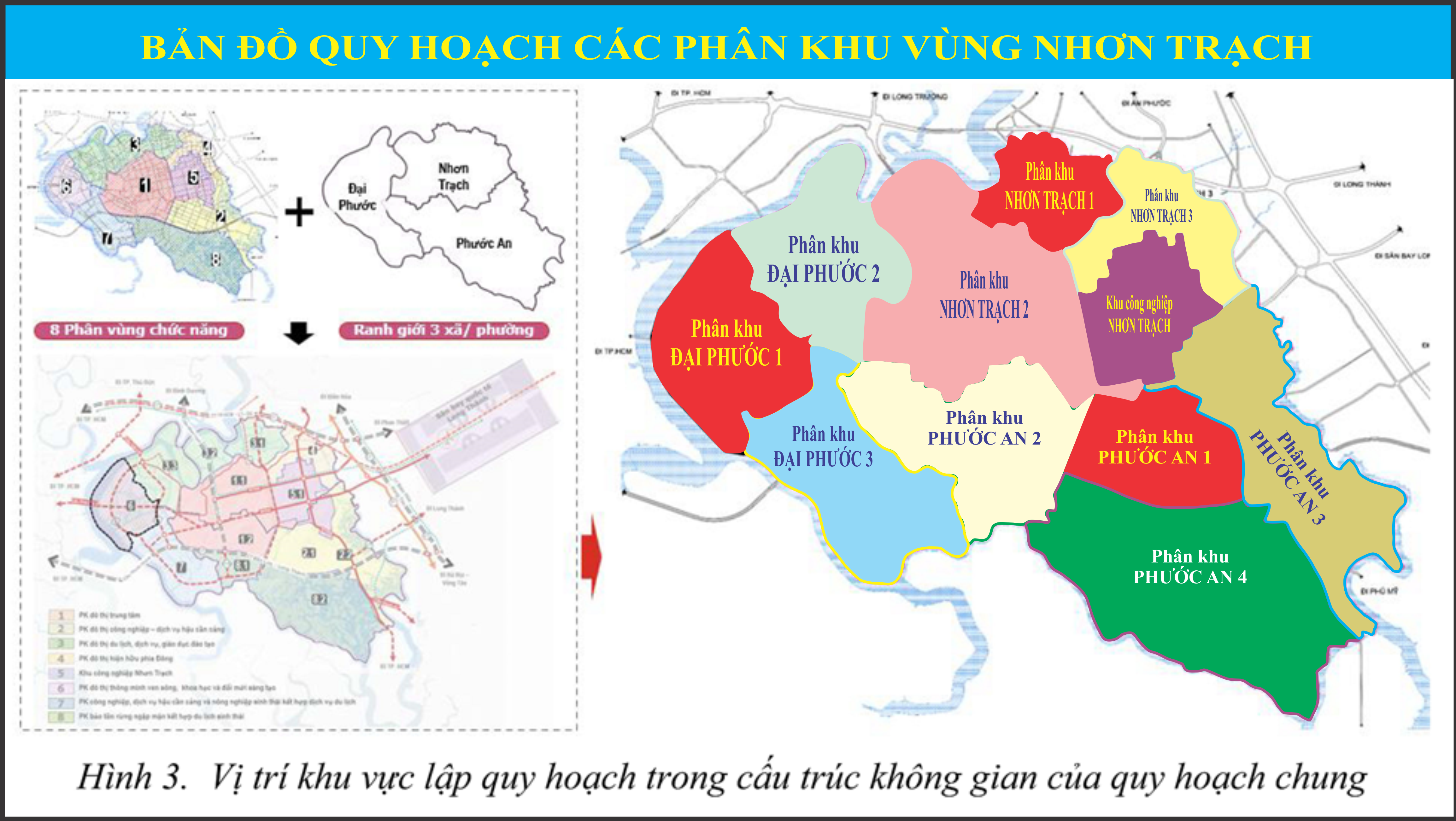 Bản đồ phân khu vùng Nhơn Trạch 01 Bản đồ phân khu vùng Nhơn Trạch 01
