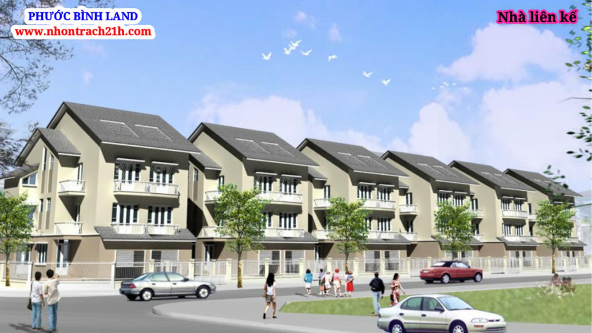 Phối cảnh nhà LK