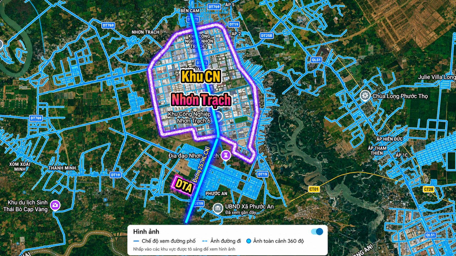 DTA gần khu CN
