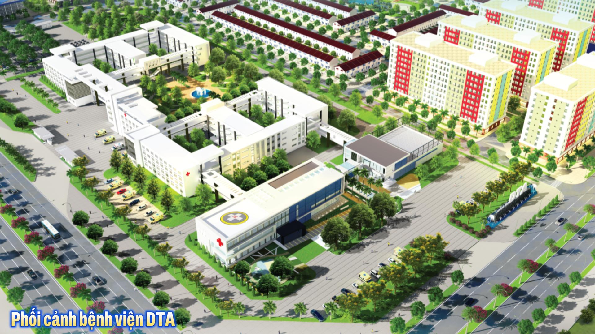 Phối cảnh bệnh viện DTA