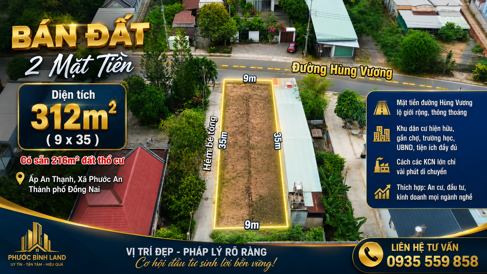 Lô đất 2 MT