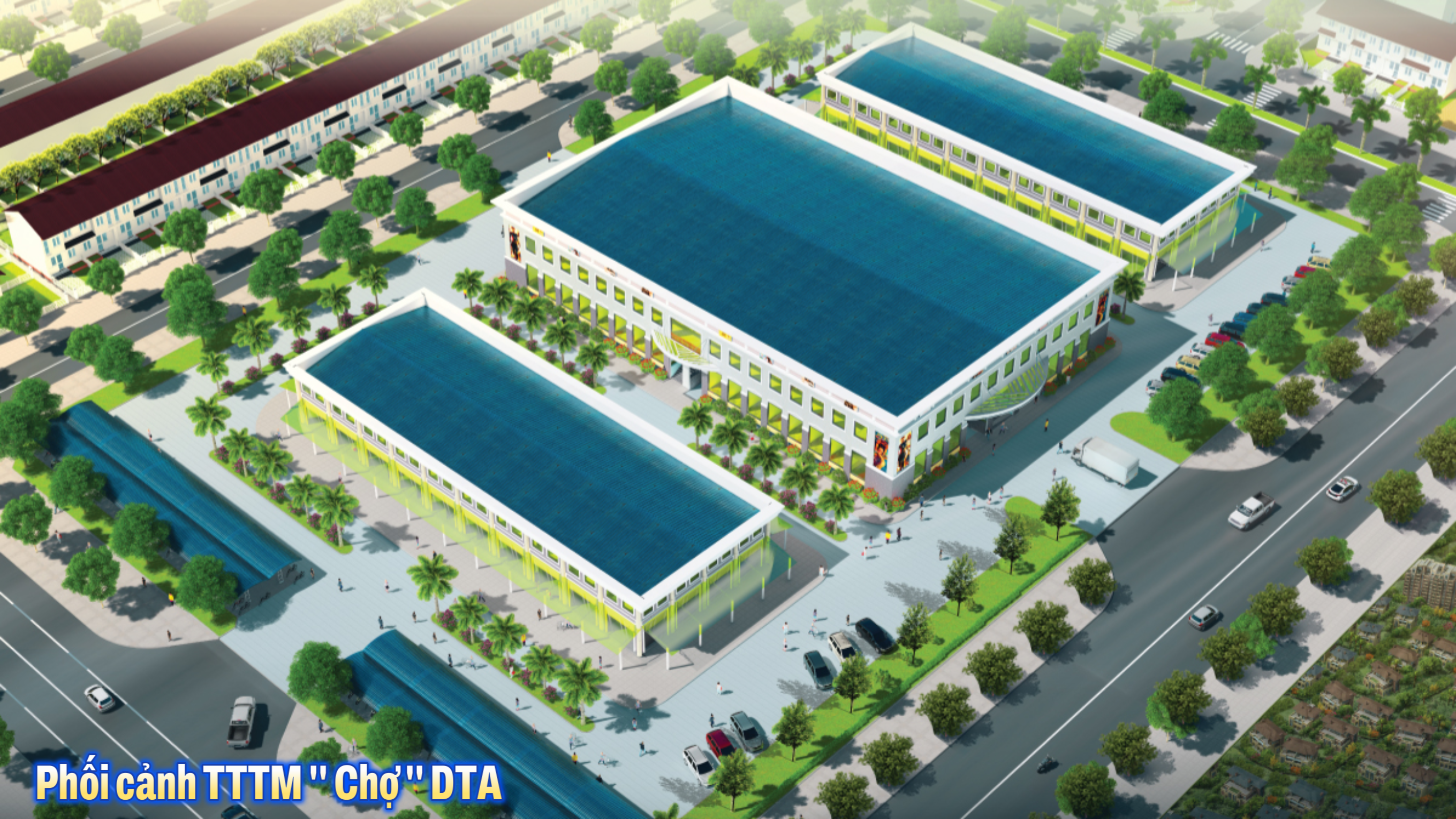 Phối cảnh TTTM cợ DTA