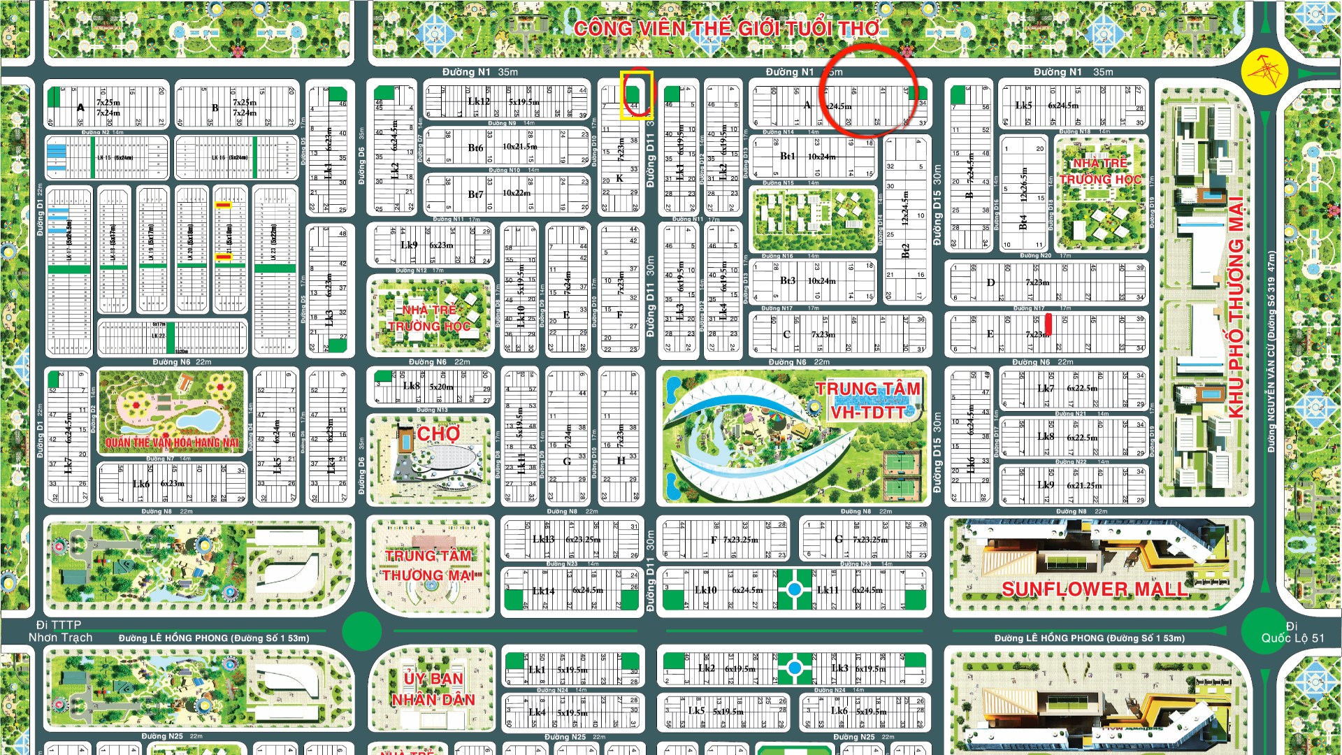 Vị trí đất Vị trí đất