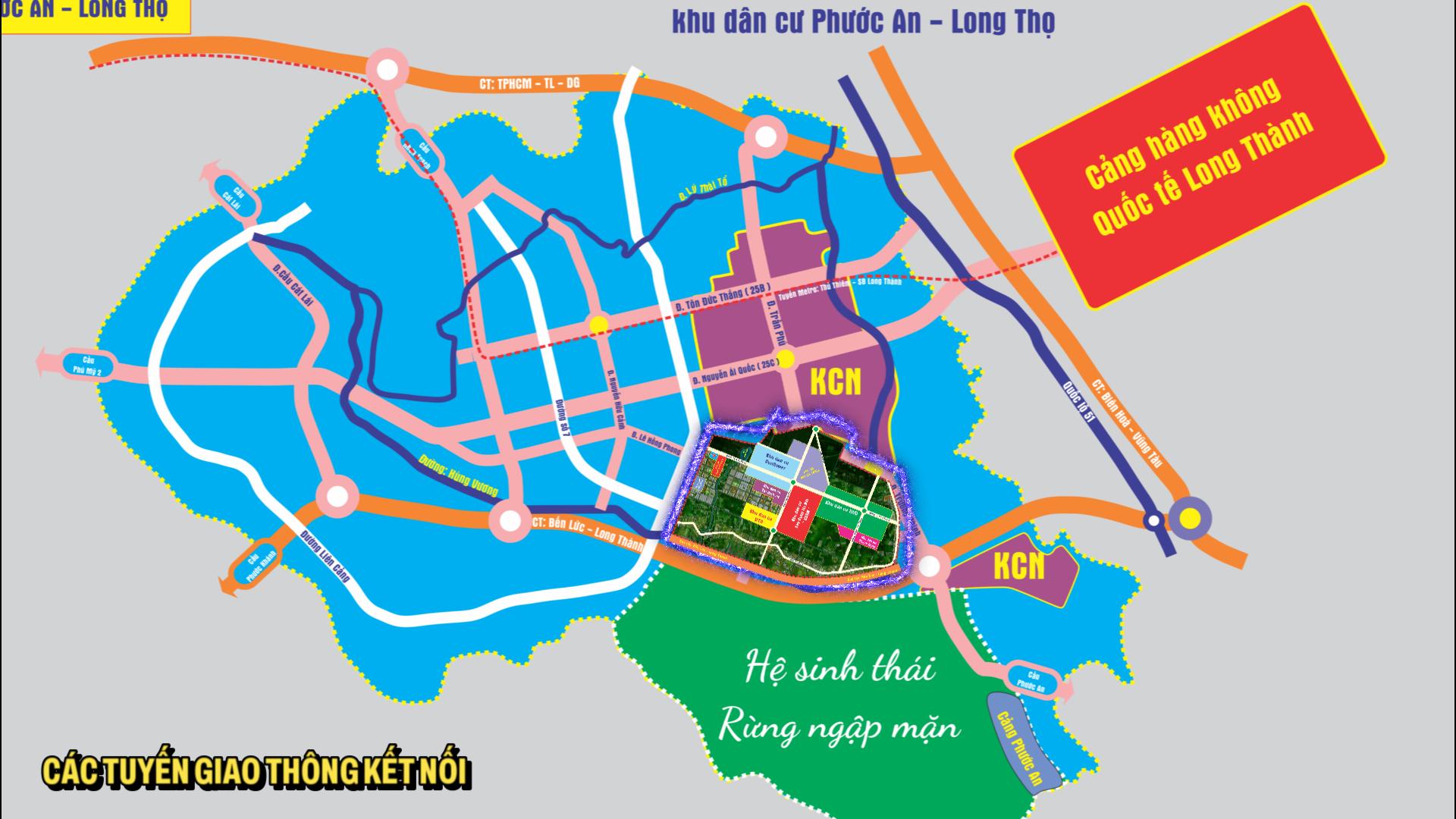 Các tuyến giao thông kết nối Các tuyến giao thông kết nối